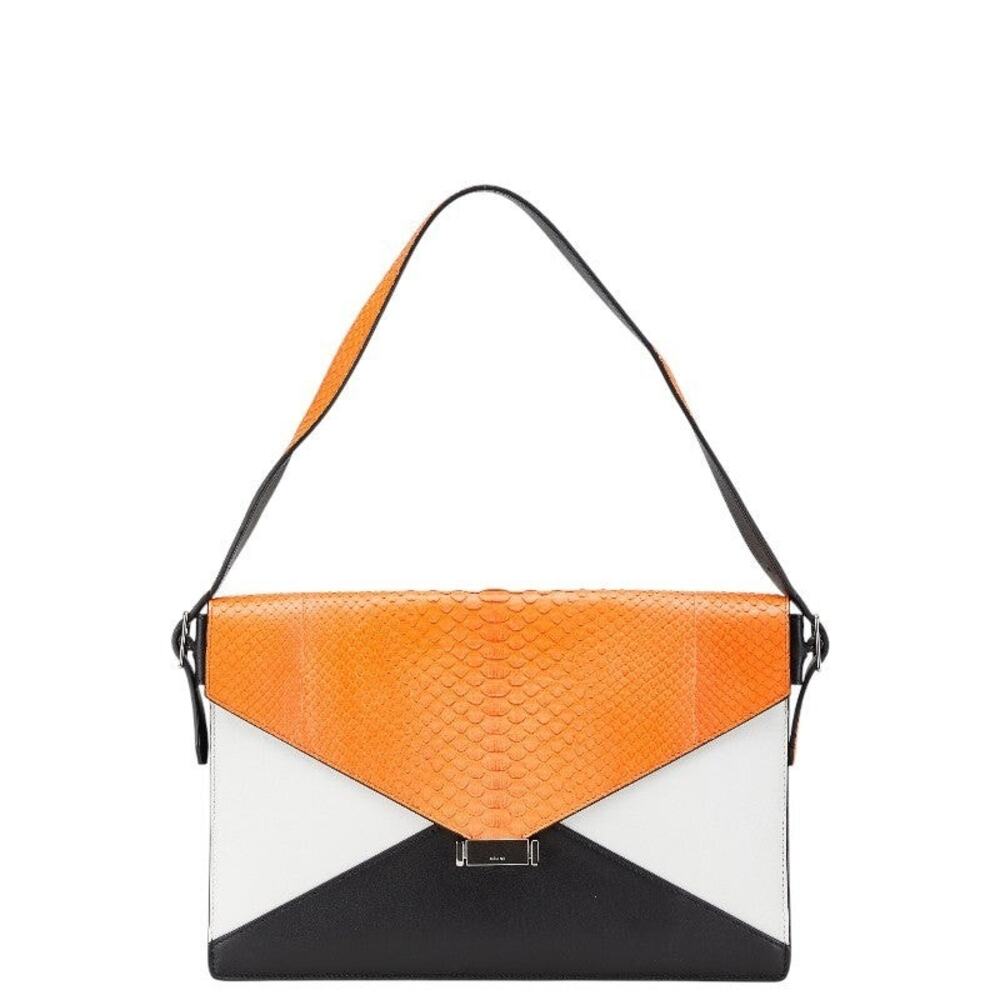 Celine Python One Shoulder Bag Multicolor Exotic